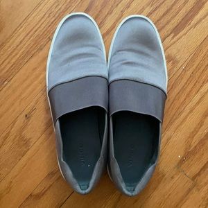 Vince Corbin Slip On Satin Shoes